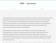 Tablet Screenshot of erpenvironment.org